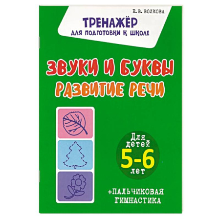 Книги для дошкольников (4-6 лет), книга Звуки и буквы. Развитие речи. Для детей 5-6 лет купить по низкой цене