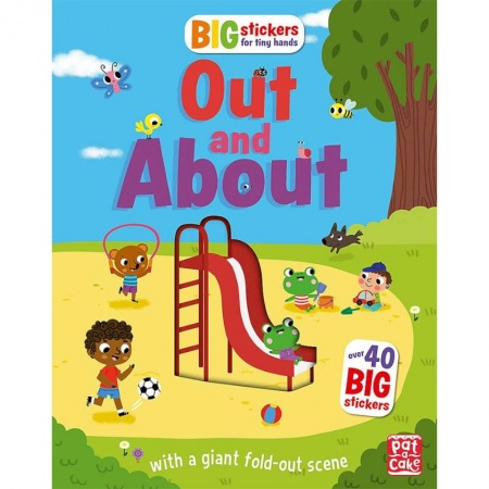 Учебники, самоучители, пособия, книга Big Stickers for Tiny Hands: Out and About купить по низкой цене