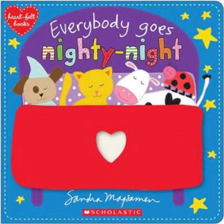 Литература на иностранном языке для детей, книга Everybody Goes Nighty-Night купить по низкой цене