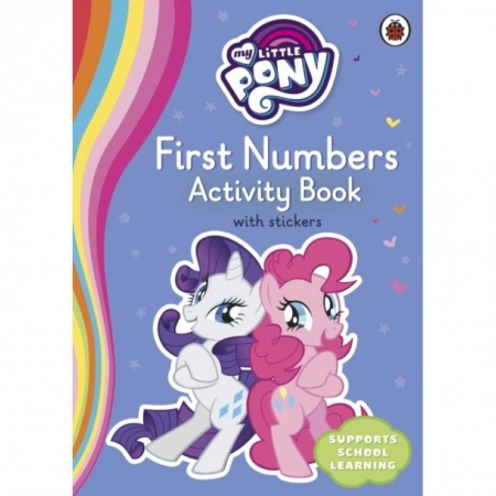 Чтение на английском языке, книга My Little Pony First Numbers Activity Book купить по низкой цене