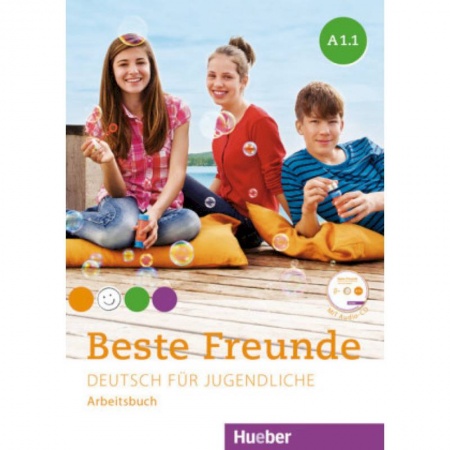 Немецкий язык, книга Beste Freunde. Deutsch fur Jugendliche. Arbeitsbuch. A1.1 (+CD) купить по низкой цене