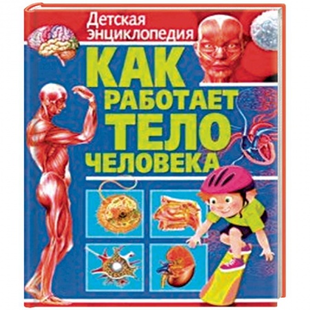 Человек. Земля. Вселенная, книга Как работает тело человека. Детская энциклопедия купить по низкой цене