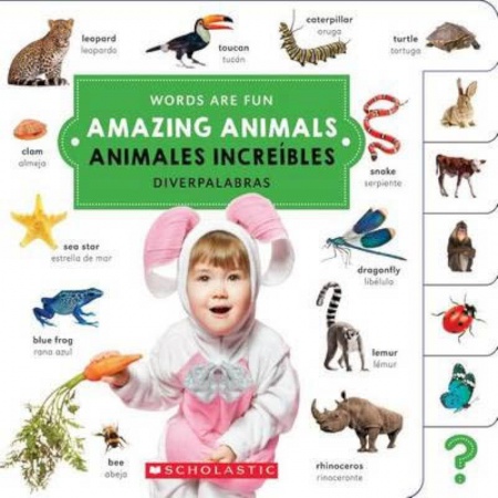 Литература на иностранном языке для детей, книга Amazing Animals. Animales Increibles купить по низкой цене