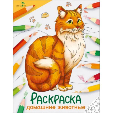 Животные. Птицы. Растения, книга Домашние животные. Раскраска купить по низкой цене