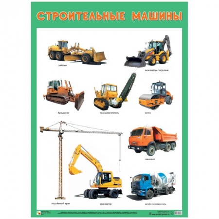 Окружающий мир, книга Строительные машины купить по низкой цене