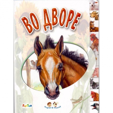 Знакомство с миром, развитие малыша, книга Во дворе купить по низкой цене