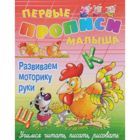 Книги для дошкольников (4-6 лет), книга Развиваем моторику руки. Учимся читать, писать, рисовать купить по низкой цене