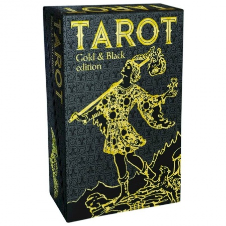 Гадание по картам Таро, книга Таро Золото на Черном купить по низкой цене