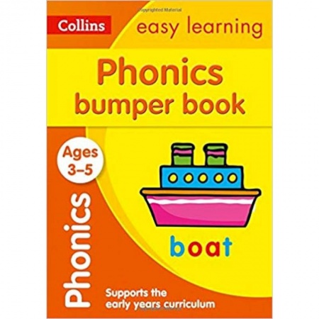 Литература на иностранном языке для детей, книга Phonics Bumper Book. Ages 3-5 купить по низкой цене