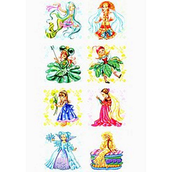 Наклейки для оформления групповой раздевалки в старшей и подготовительной к школе группах детского сада