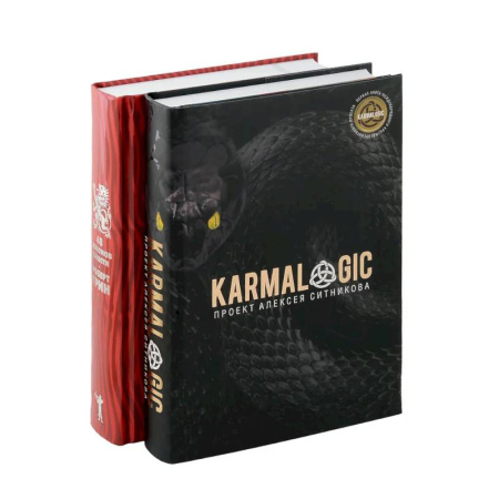 Достижение успеха в жизни, книга KARMALOGIC + вкладыш. 48 законов власти (комплект из 2-х книг) купить по низкой цене