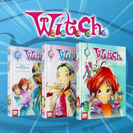 Комиксы. Манга, книга Комплект из 3-х книг: W.I.T.C.H. Двенадцать порталов купить по низкой цене