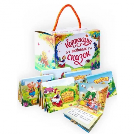 Книги для дошкольников (4-6 лет), книга Набор 'Коллекция любимых сказок' (книжки-панорамки 6 шт) купить по низкой цене