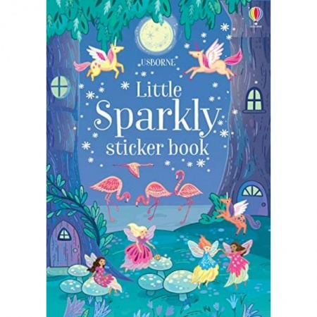 Чтение на английском языке, книга Little Sparkly Sticker Book купить по низкой цене