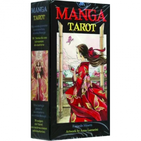 Гадание по картам Таро, книга Таро Манга (руководство+карты) купить по низкой цене