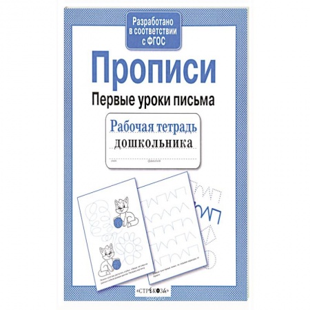 Письмо, мелкая моторика, книга Прописи. Рабочая тетрадь купить по низкой цене