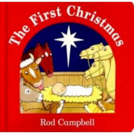 Литература на иностранном языке для детей, книга The First Christmas (board book) купить по низкой цене