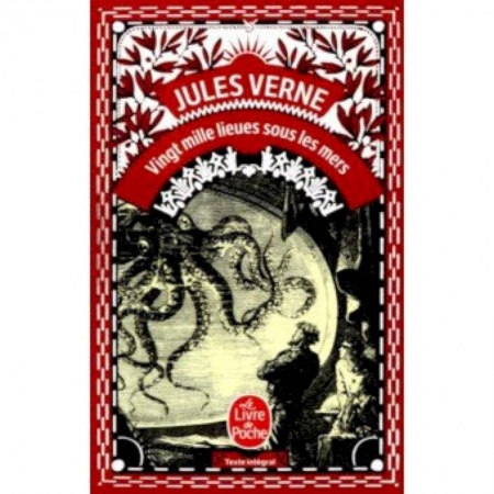 Домашнее чтение на французском языке, книга Vingt mille lieues sous les mers купить по низкой цене