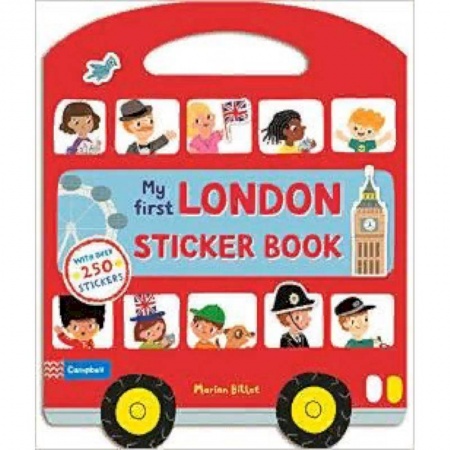Учебники, самоучители, пособия, книга My First London. Sticker Book купить по низкой цене