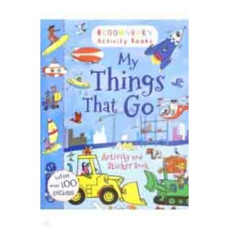 Чтение на английском языке, книга My Things That Go. Activity and Sticker Book купить по низкой цене