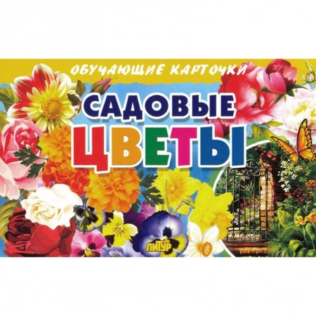 Окружающий мир, книга Карточки. Садовые цветы  купить по низкой цене
