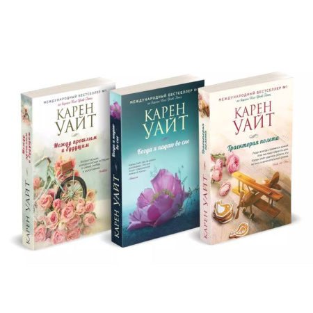 Зарубежный детектив, книга Комплект из 3-х книг (Траектория полета + Когда я падаю во сне + Между прошлым и будущим) купить по низкой цене