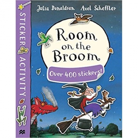 Литература на иностранном языке для детей, книга Room on the Broom Sticker Book купить по низкой цене