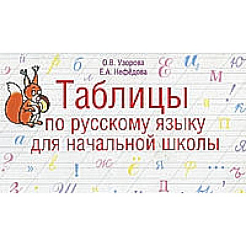 Таблицы по русскому языку. 1-4 класс