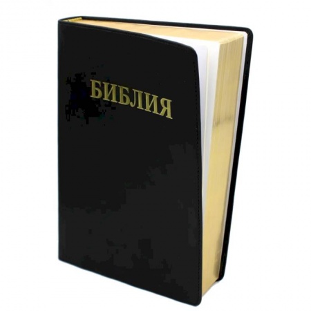 Библия. Книги Священного Писания Ветхого и Нового Завета, книга БИБЛИЯ Ветхого и Нового Завета. Каноническая (средний формат, кожазам, черная) купить по низкой цене
