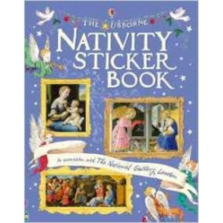 Чтение на английском языке, книга Nativity sticker book купить по низкой цене
