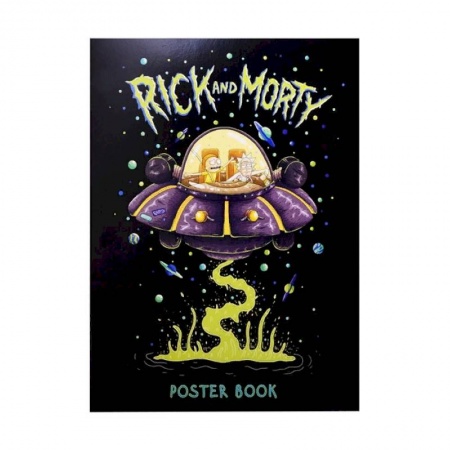 Комиксы. Манга, книга Рик и Морти. Постер-бук купить по низкой цене