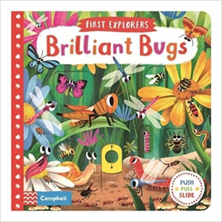 Чтение на английском языке, книга Brilliant Bugs. Board book купить по низкой цене