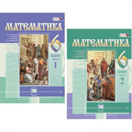 Математика. Алгебра. Геометрия, книга Математика. 6 класс. Учебник. В 2-х частях. ФГОС купить по низкой цене