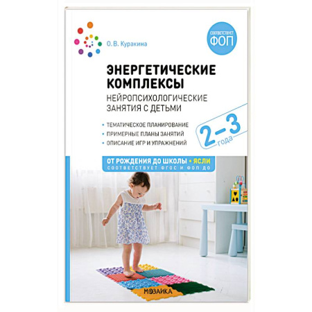 Раннее развитие детей, книга Энергетические комплексы. Нейропсихологические занятия с детьми купить по низкой цене