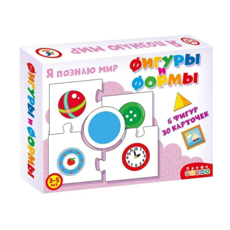 Знакомство с миром, развитие малыша, книга Ассоциации. Фигуры и формы купить по низкой цене