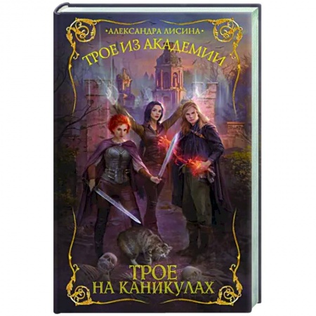 Русское фэнтези, книга Трое из академии. Трое на каникулах купить по низкой цене