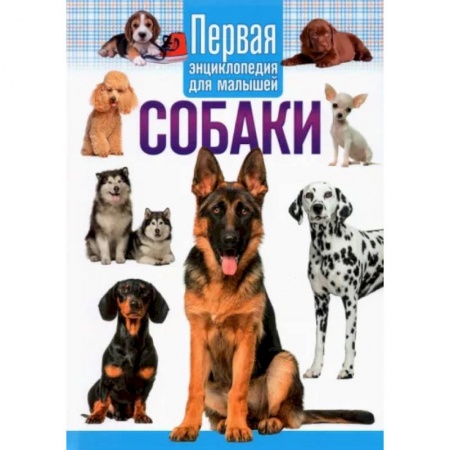 Животный и растительный мир, книга Собаки.Первая энциклопедия для малышей купить по низкой цене