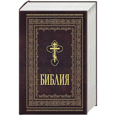 Библия. Книги Священного Писания Ветхого и Нового Завета, книга Библия православная. Большой формат, крупный шрифт купить по низкой цене
