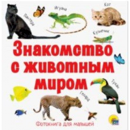 Знакомство с миром, развитие малыша, книга Знакомство с животным миром купить по низкой цене