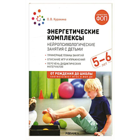 Воспитание и педагогика, книга Энергетические комплексы Нейропсихологические занятия с детьми 5-6 лет купить по низкой цене
