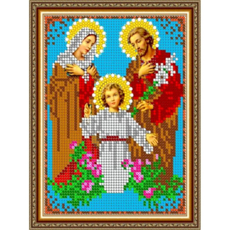 Набор для вышивания бисером 8351М «Святая Семья»