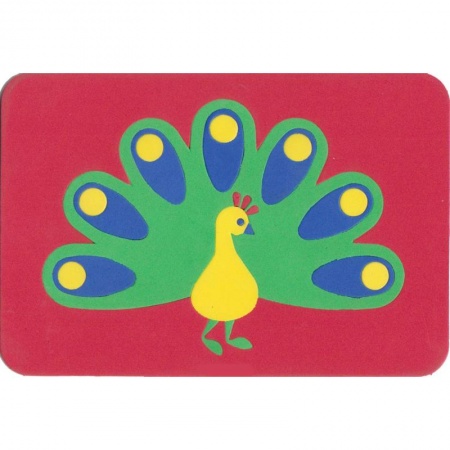 Книжки-мозаики, паззлы, книга Павлин (мягкие пазлы) купить по низкой цене