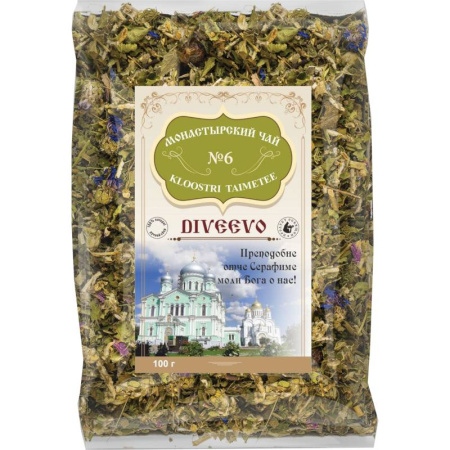 Монастырский чай №6 100 гр. Успокоительный