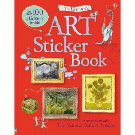 Литература на иностранном языке для детей, книга Art Sticker Book купить по низкой цене