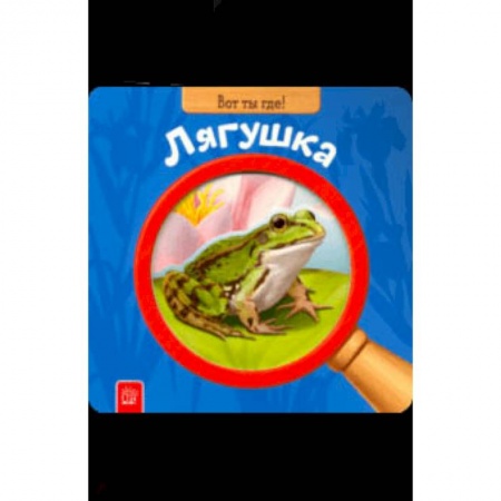 Знакомство с миром, развитие малыша, книга Вот ты где! Лягушка купить по низкой цене