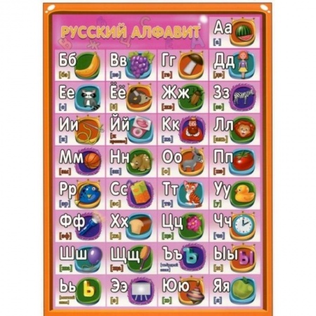 Изучение языков, книга Плакат 'Русский алфавит. Английский алфавит', А5 купить по низкой цене